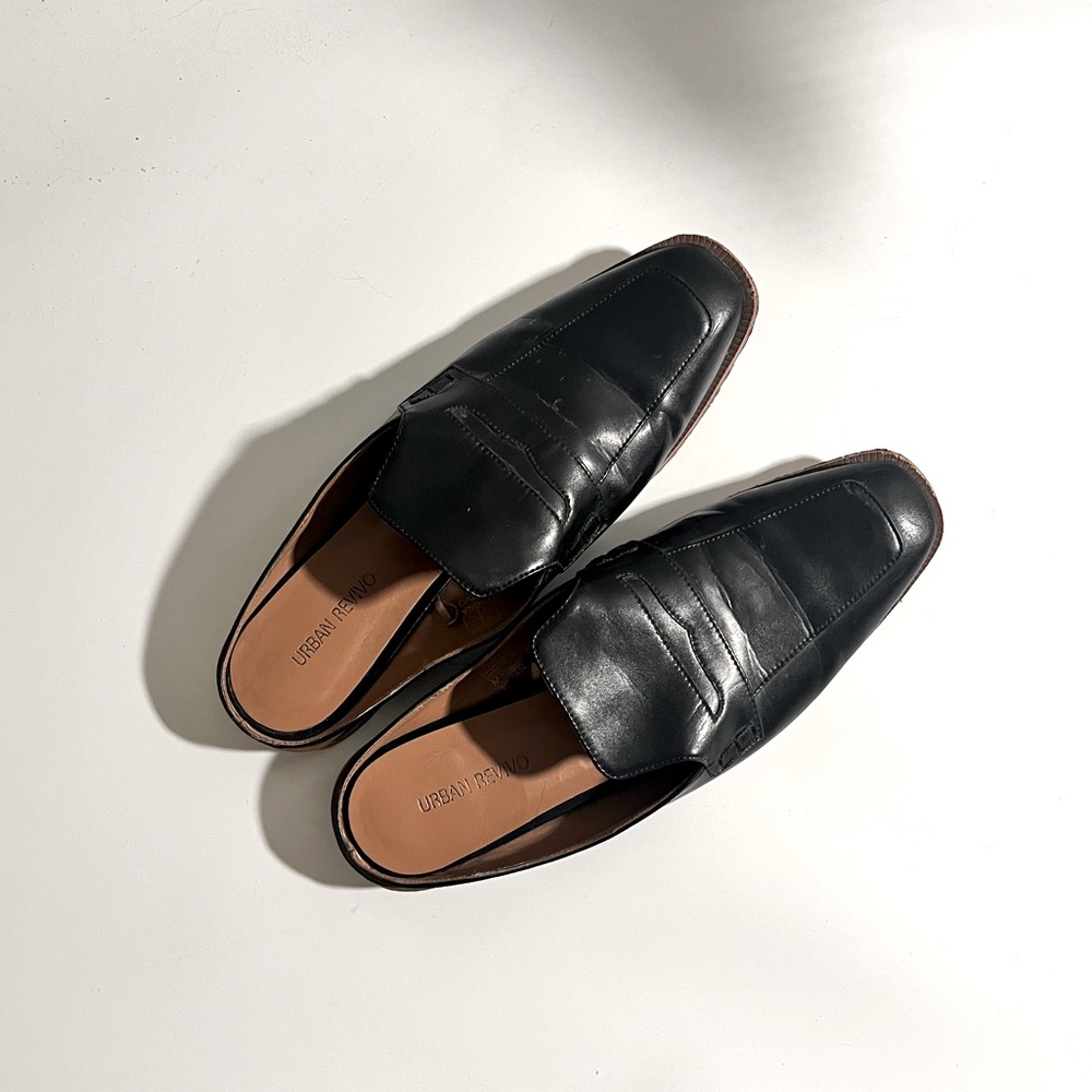 Black Female Mules - Urban Revival
